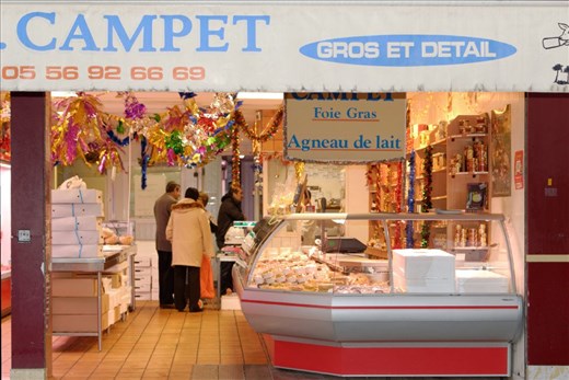 Shop where the duck liver was purchased