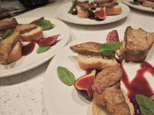 Getting ready to serve the guests