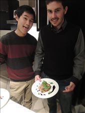 Me on the left with birthday boy standing on the right (that's the main course): by jaseface, Views[352]
