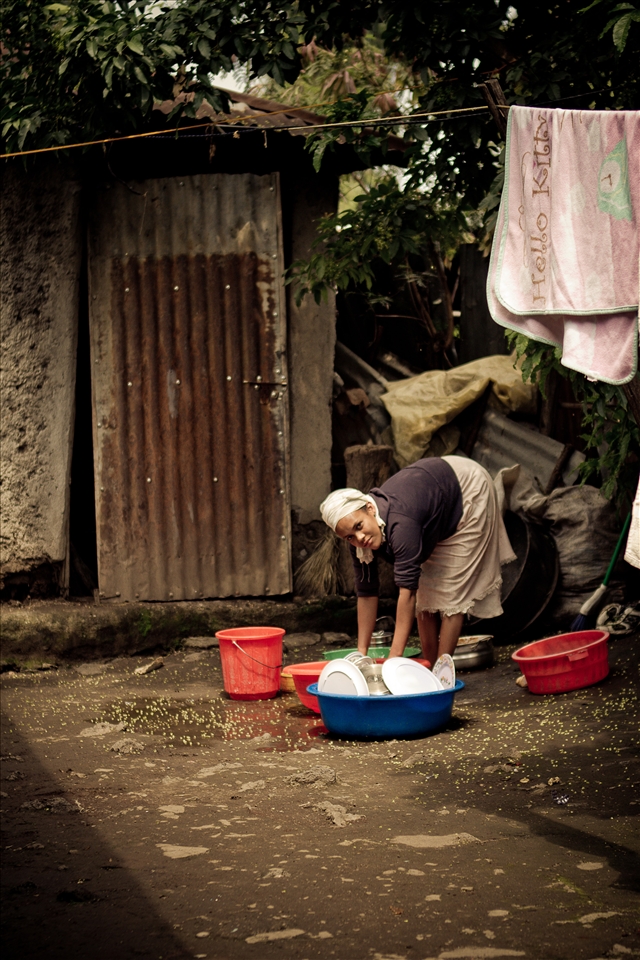 Because loading the dishwasher is to much effort.