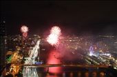 River Fire 2012, major festival of Brisbane celebrating the river. Fantastic colours and also shows the thousands of people celebrating the festival. : by jasonisbester, Views[588]