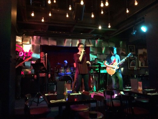 Live band at the Hard Rock