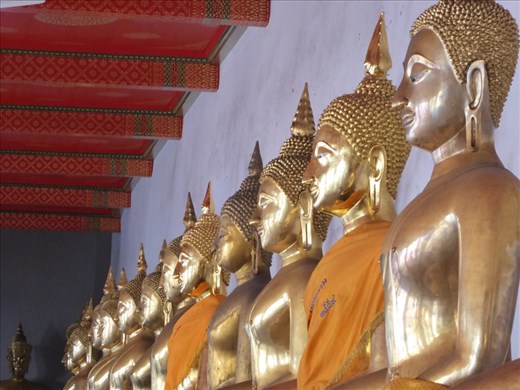 Buddha's at Wat Pho