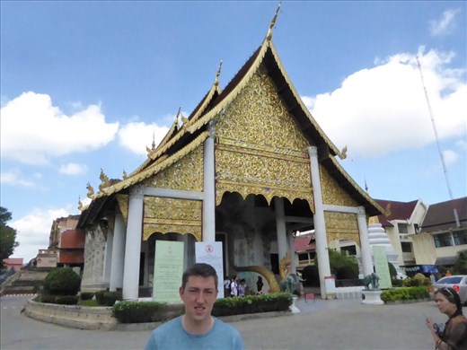 Jason at Wat Chedi Luang