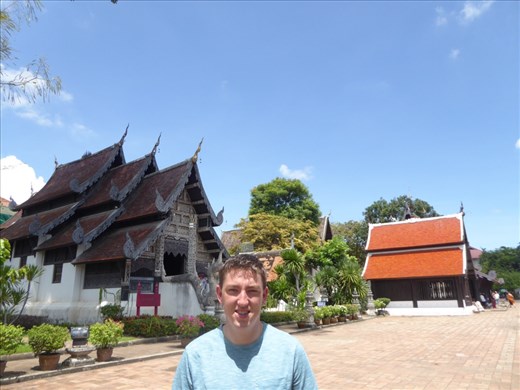 Jason at Wat Chedi Luang