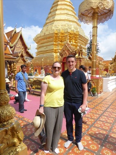 Us at Wat Phra That Doi Suthep