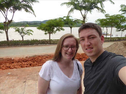 Us in Laos!