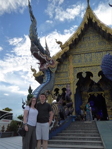 Us at the Blue Temple