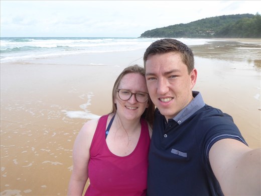 Us on Naithon Beach