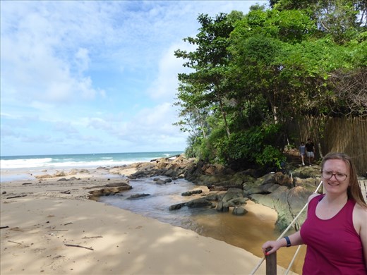 Ania on Naithon Beach