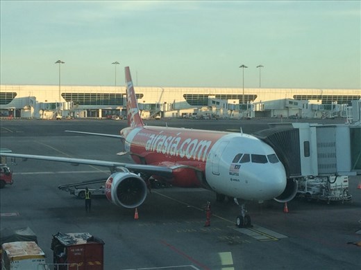 Waiting to board our flight to Langkawi