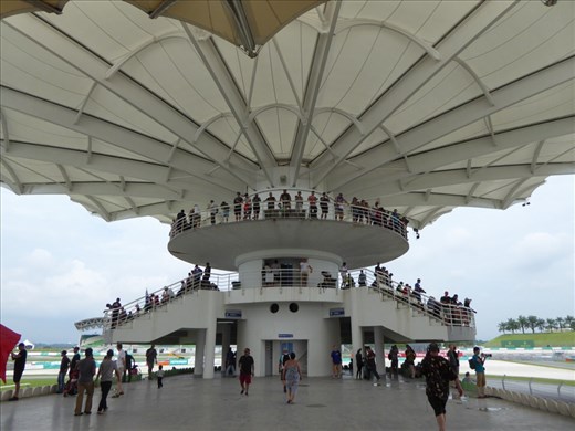 The iconic Sepang stand