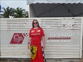 Ania at the circuit entrance: by jasonmarshall22, Views[220]