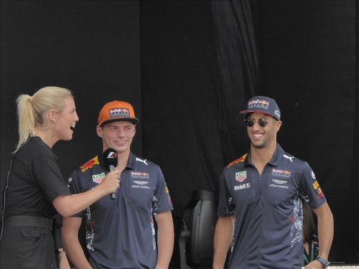Verstappen and Ricciardo