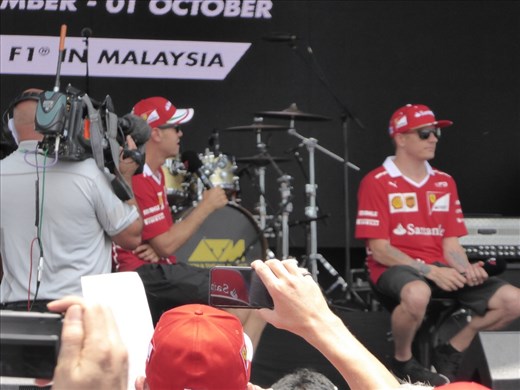 Vettel and Raikkonen