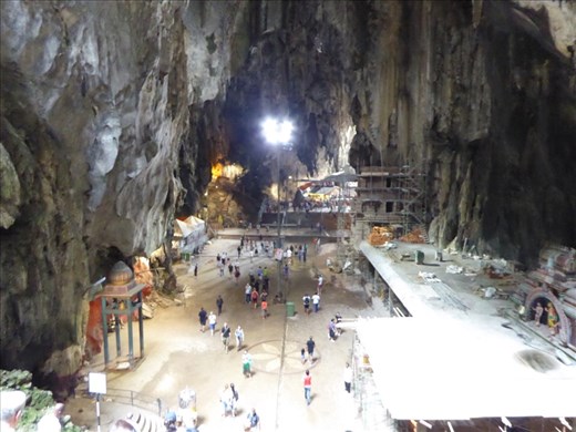 Inside the Batu Caves
