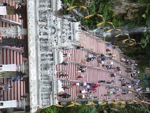 The steps to the Batu Caves