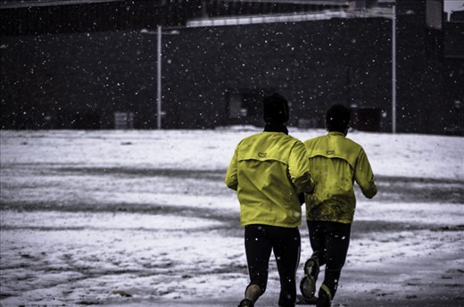 Few hours later the city is now a noisy and hostile creature and the citadel is the only place where you can run without worrying what comes into your lungs... provided you can face the snow and gelid air.