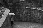 The evening arrives and, given the location of the citadel, it becomes something like a crossroad for everyone going back home at the end of a long working day.
Fatigue makes everybody seek refuge under his umbrella. Again, no smiles, no faces. Just ghosts floating over the ground.: by javierugarte, Views[372]