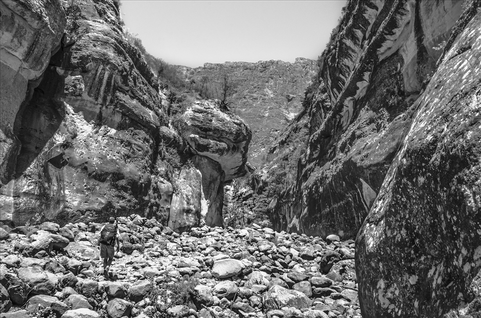 Photo of the Tunnels in the Drakensberg Mountains