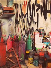 An artist studio in Rocinha Favela, Rio De Janeiro, Brazil used by 4 artists. : by jayeveryday, Views[301]
