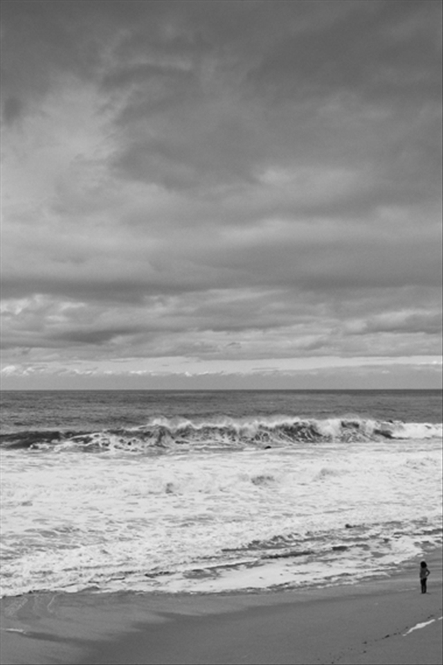 The size of nature and a Child's courage