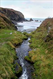 Weathering- The United Kingdom's only coastal national park was forged by thousands of years of erosion. The  forces that carved the Welsh coast are still actively altering it.: by jazmininfante, Views[556]