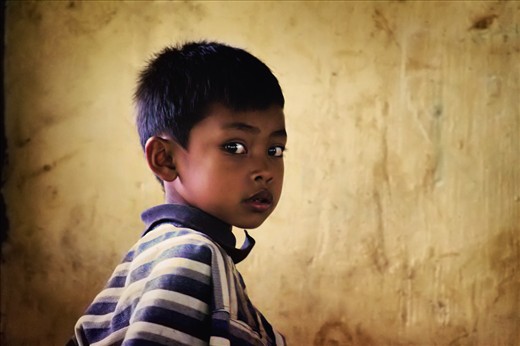 We met this little guy on the road. His eyes speak for him.