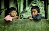 These two boys stared at me unflinching the whole time I was in the village.: by jazzavock, Views[278]