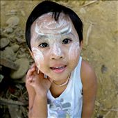 Ngapali girl with Thanaka: by jbertke, Views[429]