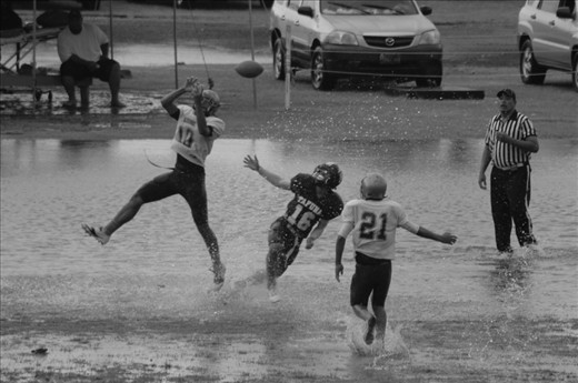 It may look sunny and clear when you wake up, but this island is known for frequent and unexpected rains. Rain stops very few activities of the people. They will even play football in a horrendous downpour, sloshing around in the resultant lake of a field.