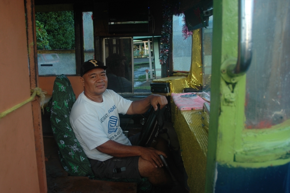 Many men spend twelve hours a day sitting in the low seats of their trucks-converted-into-buses, transporting people from one end of the island to another, driving 25 miles per hour, and blasting all types of music. Some are the kindest guys you will meet on the island. Pati here waited for my roommate and I every day to take us to work in the morning.