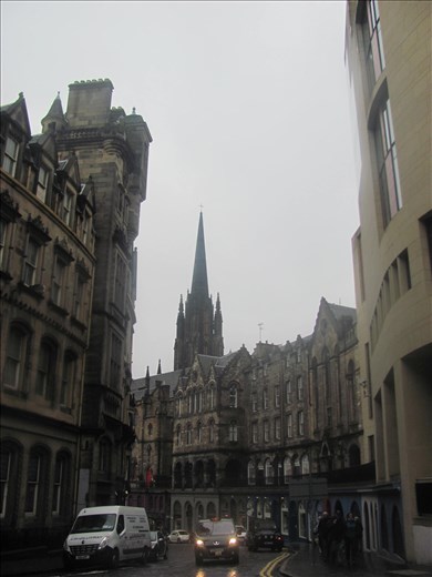 The Royal Mile in Edinburgh, Scotland. I fell so in love with the city that I am planning on attending graduate school there.
