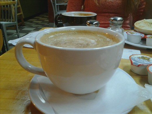 Pumpkin spice latte from The Bunnery