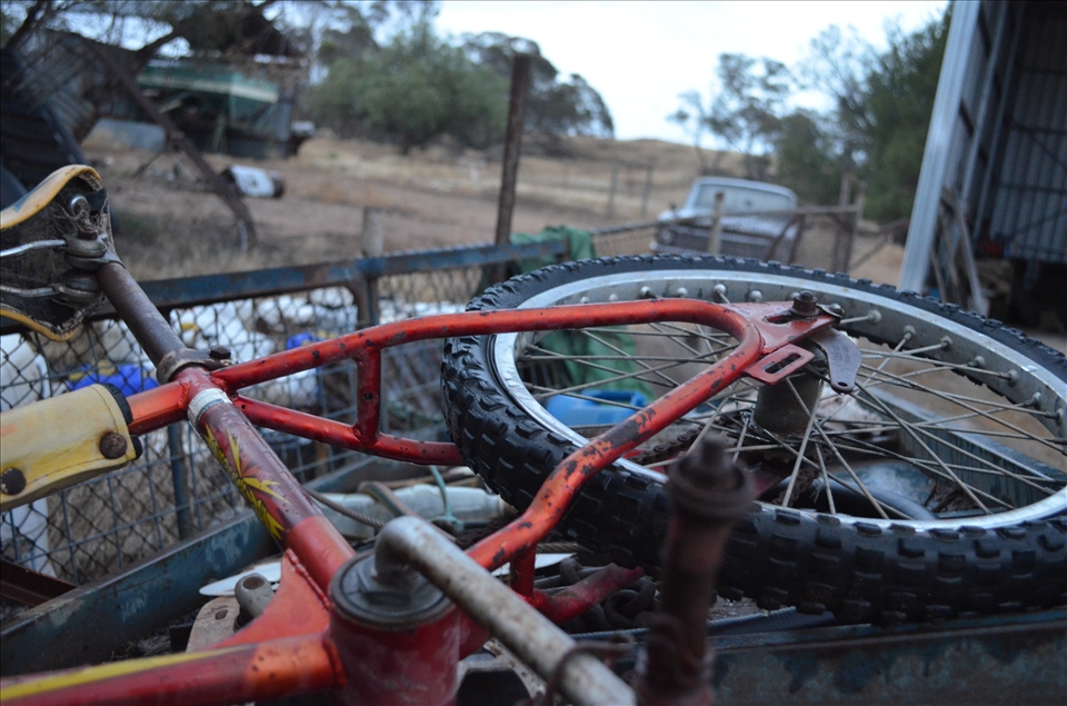 Childhood Joys Rusting Away on the Scrap Heap