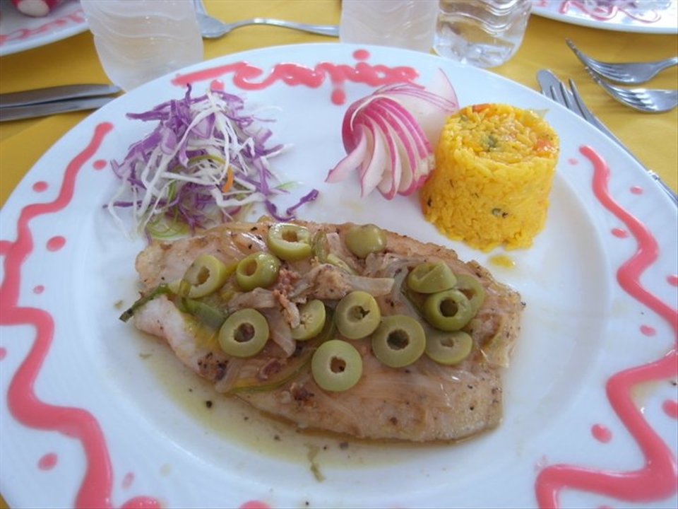 The final product at the cooking class