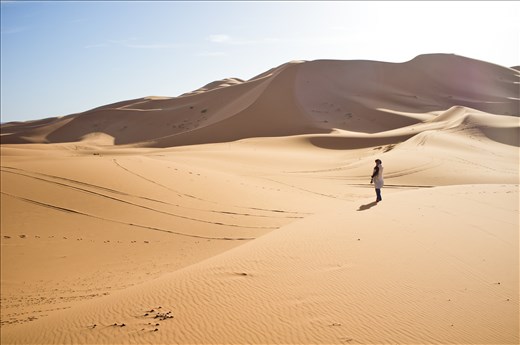 Early morning over the Sand dunes