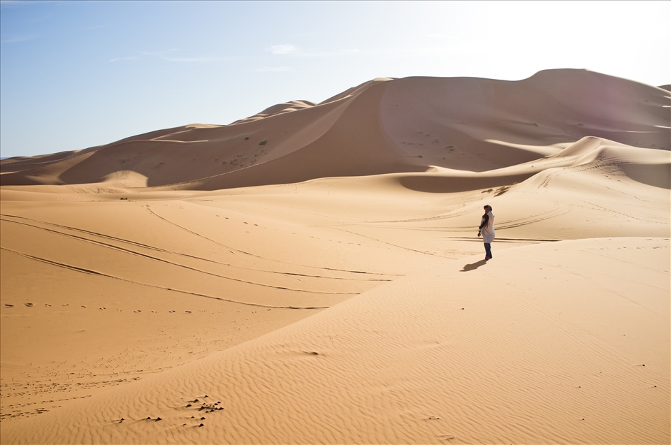 Early morning over the Sand dunes