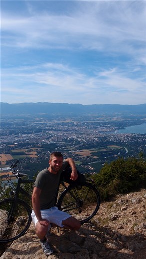 La Croisette: 800m denivelation in 2h. Before the much more fun descent!