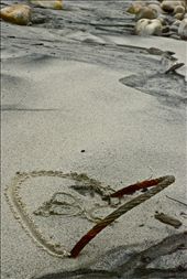 Where so many people hearts have been captured, and engrained into the sand.: by jefferson18, Views[353]