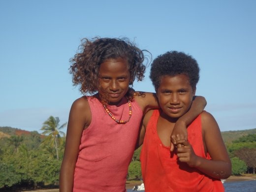 Young girls of the Belep Islands