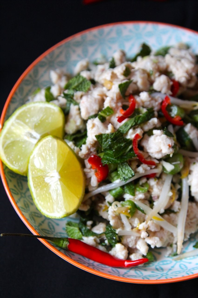 Laap Kai, Fresh Laos Chicken Salad 
