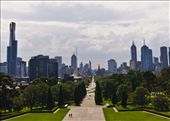 Melbourne, Victoria, Australia
Visiting new places is exciting, walking around the streets, museum and attractions help me to meet people, understand its history and culture.  From my personal point of view, you need to find the right spot at the right high to really admire a new place.  When in Melbourne I look for the right location to capture the soul of the city, and that was the ANZAC Memorial, from where I was able to capture this road that leads to the heart of the modernity of the city, the beautiful gardens around the road give the friendly welcome to go around Melbourne and enjoy the attractions.: by jennyyvg, Views[760]