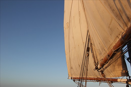 Schooner sunset sail