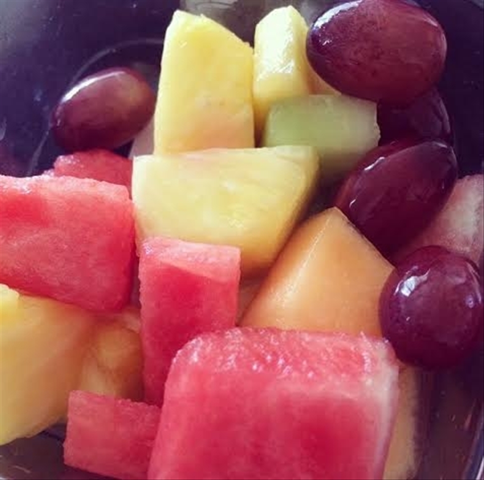 Sometimes you've just got to grab a honey dew and  some grapes, or pineapples, Maybe even some watermelons. Something that's healthy but maybe a little bit more adventurous, if you can see fruit as adventurous.