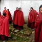 Nuns gather joyfully outside of the du-khong, or main meditation hall, before mid-day prayer. Without access to the same funding as their male counterparts, the nuns were forced to build the meditation hall entirely by themselves over a period of three years. They recall it as one would a dream, still unsure of how they managed the incredible feat of carrying the wooden planks up the mountain, mixing the materials together, and constructing the building.: by jessbenjamin, Views[263]