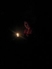 At the end of a long day, a nun lights a candle before going to bed. Although nuns are generally an under-funded and overlooked population in Buddhist monasticism, what they lack in monetary wealth, they more than make up for with a rich and vibrant community life and spiritual practice.: by jessbenjamin, Views[314]