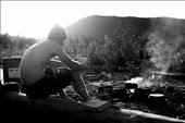 Reading Dostoyevski before dinner.: by jessethompson, Views[271]