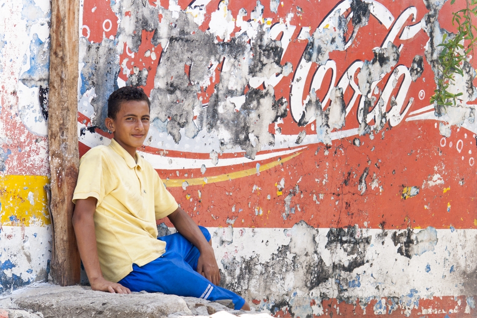 A school boy waiting for the bus Jiquillio, Nicaragua.

Poverty is a problem that only fuels the poaching of turtle eggs in Nicaragua.  Education seeks to help break this cycle.