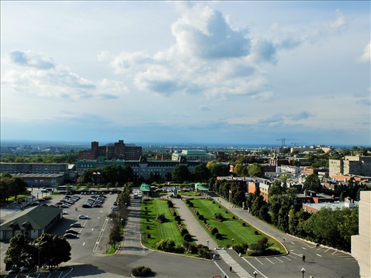 View from the observatory 